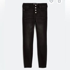 Liverpool Abby Eco High Rise Button Front Skinny Jeans (12/31)